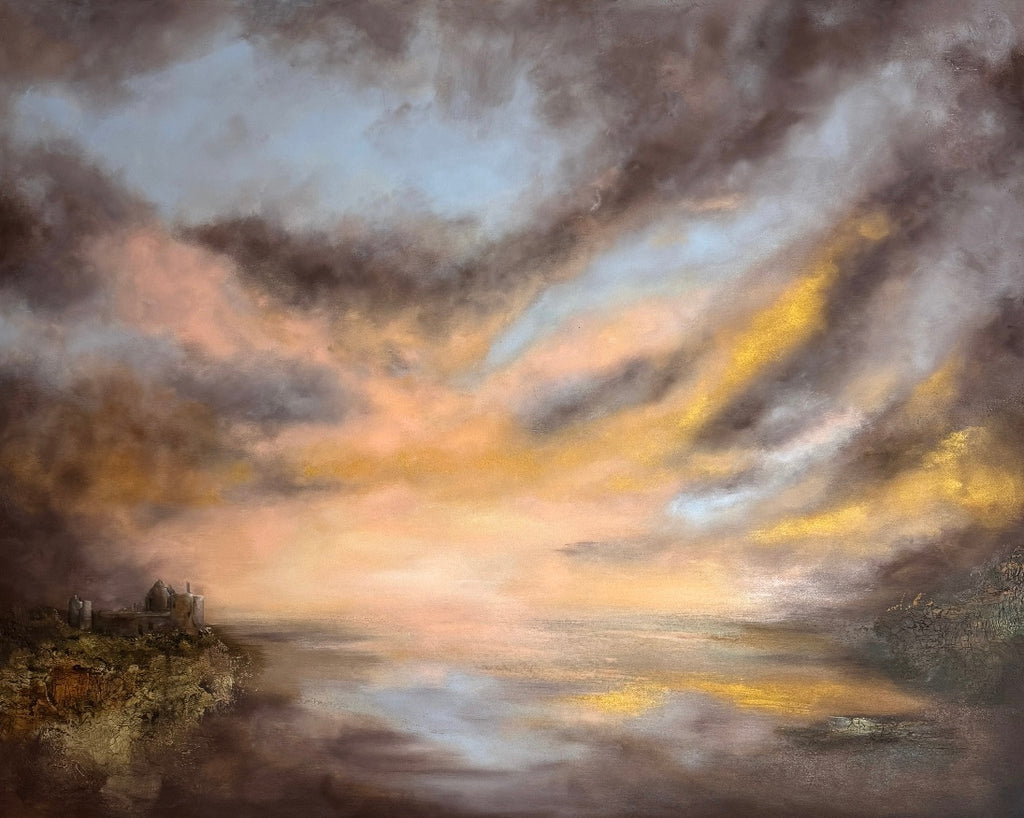 The sky keeps watch, Dunluce Castle
