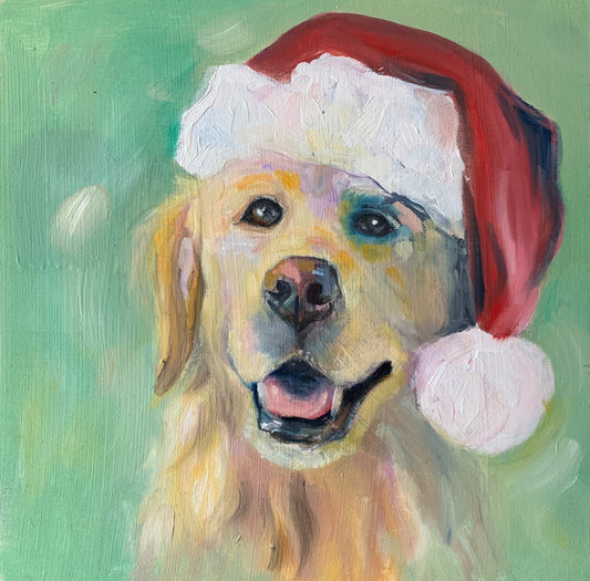 Retriever wishes Christmas Cards